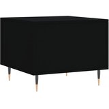  Stolić za kavu crni 50 x 50 x 40 cm od konstruiranog drva | Eponuda.ba