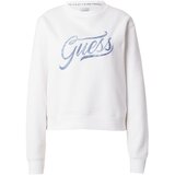Guess Sweater majica kraljevsko plava / srebrno siva / prozirna / bijela Cijene