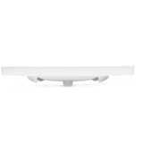 Laufen H8109580001041 Pro Nordic 100 x 42 cm pravokotni vgradni keramični umivalnik z odprtino za armaturo | Shoptok.si