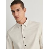 Reserved srajca slim fit - bež | Shoptok.si