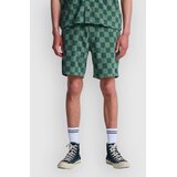 Rvca AF Checker Kratke hlace beechnut Cene