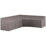 Madison Pokrivalo za garnituro L-oblike 270x270x56/90 cm sivo Cene