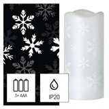 Emos LED božični projektor – snežinke, 3x AAA, notranji, hladna bela DCPC05 | Shoptok.si