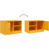 TV ormarić boja senfa 67 x 39 x 44 cm čelični | shoptok.hr