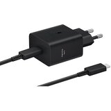 Samsung originalni Type-C zidni punjač + Type-C na Type-C kabel PD 3A 45W EP-T4511XBEGEU crni | shoptok.hr