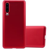 Cadorabo Case, združljiv s Huawei v kovinsko rdeči - zaščitni pokrov iz fleksibilnega silikona TPU, (20589444) | Shoptok.si