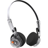 Oem Defunc, Brezžične Bluetooth slušalke 5.3, model Mondo FreeStyle On-Ear z ENC, Prozorna črna, (5000228759) | Shoptok.si
