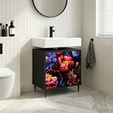  Kupaonski ormar KIEL Crni hrast 60 x 40 x 61 cm | shoptok.hr
