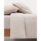 Kave Home Posteljina sivo-bež za bračni krevet/za produženi krevet od mješavine lana 240x220 cm Simmel – | shoptok.hr