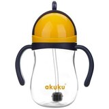 Akuku Bočica sa slamčastim utegom plavo/žuta | shoptok.hr