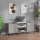 vidaXL Ormarić za ploče boja hrasta 121 x 38 x 48 cm konstruirano drvo Cijene