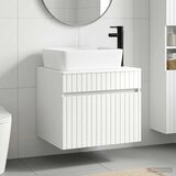  Set namještaja za kupaonicu Bijela visokog sjaja 59 x 44,5 x 50 cm | Shoptok.si