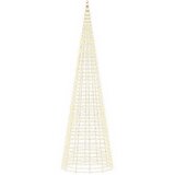  Božićno drvce od svjetlosnih niti s klinom i jarbolom 500 cm - Topla bijela 500 cm | shoptok.hr