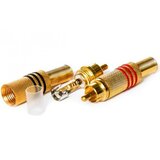 RCA l 101 pozlaceni cinc pak 4 komada cena po komadu | ePonuda.com
