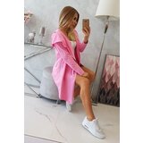 Kesi Cape with loose hood in pink color | shoptok.hr