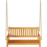 vidaXL 2-sjedna vrtna ljuljačka 110x56x58 cm masivni drvo akacija | shoptok.hr