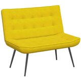 vidaXL klop Rumena 110x74x84 cm Žamet, (21830237) | Shoptok.si