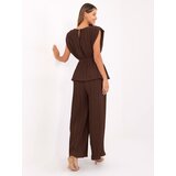 Italy Moda Set-MI-KMPL-A2554.69-dark brown | Shoptok.si