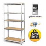 SmartStorage polica metal medijapan 180x90x40cm 5X175kg
