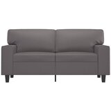  Dvosjed od tkanine siva 120 cm od umjetne kože | shoptok.hr