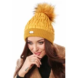 Fasardi Winter nylon hat with honey pompom