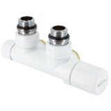 Bial ventil sredinski kotni TWINVALVE 1/2 TRV ANG VAL+BP CU/PEX 50 3/4 EK, bel 2800100101 | Shoptok.si