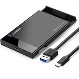 Ugreen zunanje ohišje za disk 2.5 HDD Type C Port črno 50743 Cene