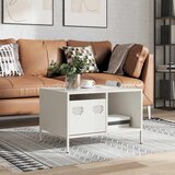  Stolić za kavu bijeli 68,5x50x43,5 cm hladno valjani čelik | shoptok.hr