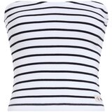 Calvin Klein Jeans Top crna / bijela | shoptok.hr