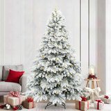 vidaXL Umjetno božićno drvce s stalakom Zelena 240 cm PE i PVC | shoptok.hr