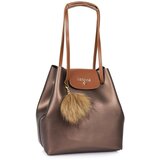 Capone Outfitters Shoulder Bag - Brown - Plain Cene'.'