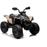 Lean_Toys Otroški štirikolesnik na baterijo 12V CAN-AM Renegate Bež Cene
