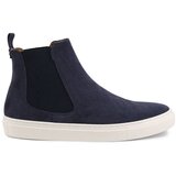 Duca di Morrone Škornji Nicolo - Leather Blue Modra Cene