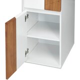 MID.YOU PISALNA MIZA les, leseni material bela, barve hrasta | Shoptok.si