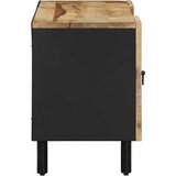 TV ormarić crni 105x33,5x46 cm Puno grubo drvo Mango | shoptok.hr