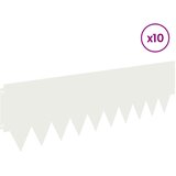  Ograda oko Travnjaka 10 pcs 103 x 30 cm metal Bijela | Eponuda.com