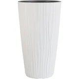 Saksija etna fi28cm/ visina 50cm/bela boja