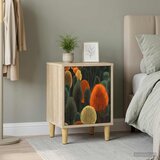 Noćni ormar ZAANDAM Hrast sonoma 36 x 33 x 50 cm | shoptok.hr