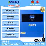 ANENJI Hibridni solarni inverter, 6200W/4000W moč, 120A/100A MPPT polnilna moč, ANJ-4000W-24V-WIFI, (5000156980) | Shoptok.si