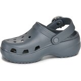Crocs Classic Platform Dipped Buckle Clg Siva | shoptok.hr