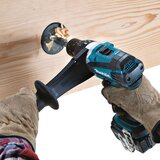 Makita DDF458RTJ Akumulatorska bušilica LXT ukljucujuci 2 18V 5,0 Ah baterije, brzi punjac, MAKPAC kofer. | shoptok.hr
