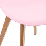 Stolica Lena, 56x30.5x37 cm, Roze