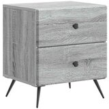  Noćni ormar Siva sonoma 43 x 34 5 x 47 5 cm Konstruirano drvo | shoptok.hr
