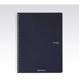 Fabriano Bilježnica Ecoqua original A4 90g 70L spiralna crte dark blue 19290204 | shoptok.hr