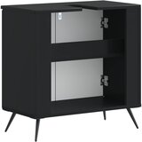  Kupaonski ormarić za sudoper BREDA Crna 59,5 x 31,5 x 59 cm | shoptok.hr