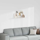  Plutajuća zidna polica bijela 90 x 23,5 x 3,8 cm MDF | shoptok.hr