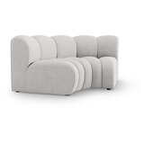 Micadoni Svijetlo siva modularna sjedeća garnitura od šenila (promjenjiva) Lupine – | shoptok.hr