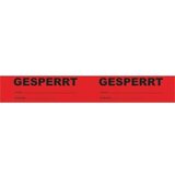 BJZ ESD ljepljiva traka iz PVC-ja C-101 753-R, tiskan, (DxŠ) 66 m x 50 mm, crve Cijene