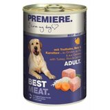 Premiere dog best meat konzerva za pse adult - ćuretina, šargarepa i pirinač 400g cene