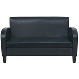 Maison Chic kavč - Sofa - Kanape dvosed umetno usnje črne barve, (21726779) Cene